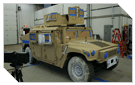Vehicle Scanning - Scanning Humvee