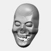 Skull Mask - Med-Res Polygonal Model