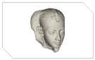 Direct 3Dview - Egyptian Head Artifact