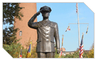 Police Figure - Bronze Statue